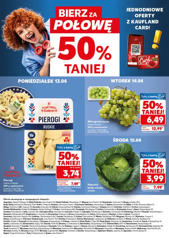 Kaufland - gazetka promocyjna Mocny Start od poniedziałku 13.04 do środy 15.04 - strona 34