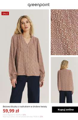 Greenpoint - gazetka promocyjna WYPRZEDAŻ do 59,99 zł od poniedziałku 13.04  - strona 6