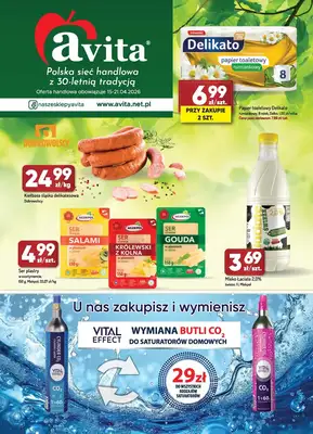 Avita - gazetka promocyjna Gazetka od środy 15.04 do wtorku 21.04