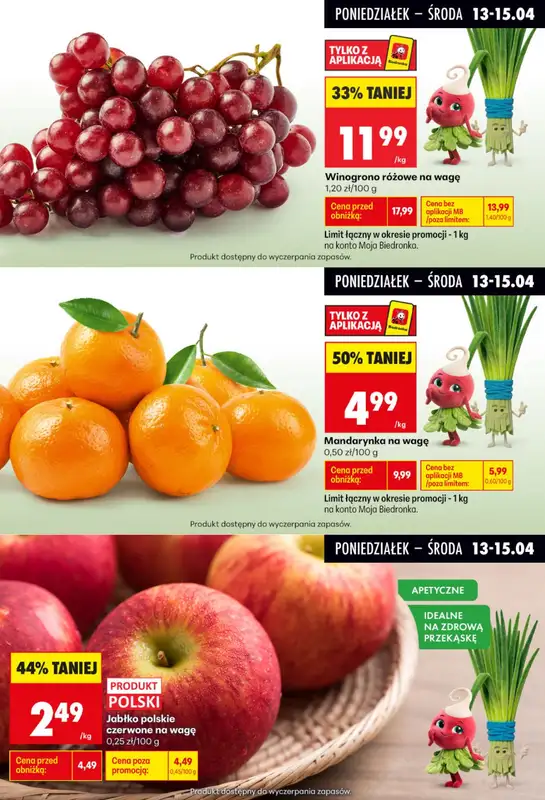 Biedronka - gazetka promocyjna Biedronkowe oszczędności   - strona 3