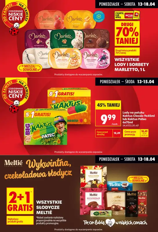 Biedronka - gazetka promocyjna Biedronkowe oszczędności od poniedziałku 13.04 do środy 15.04 - strona 5