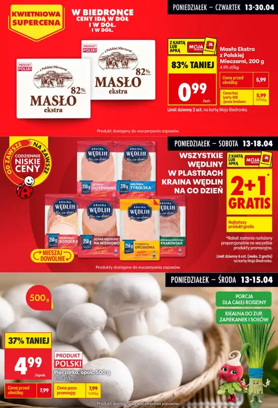 Biedronka - gazetka promocyjna Biedronkowe oszczędności   - strona 2