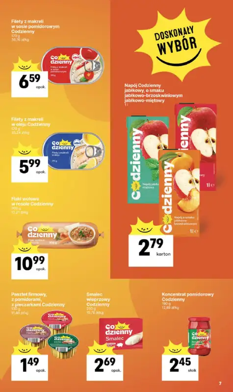 Delikatesy Centrum - gazetka promocyjna Gazetka  do środy 22.04 - strona 7