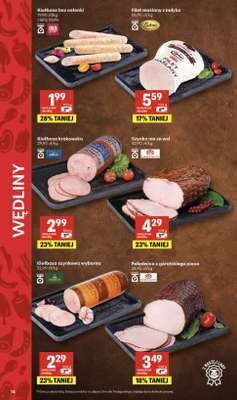 Delikatesy Centrum - gazetka promocyjna Gazetka  do środy 22.04 - strona 14