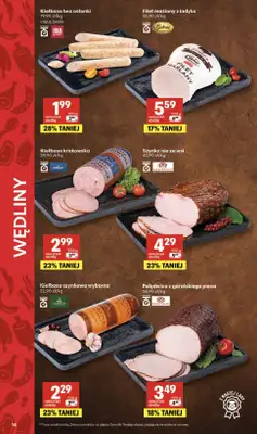 Delikatesy Centrum - gazetka promocyjna Gazetka  do środy 22.04 - strona 14