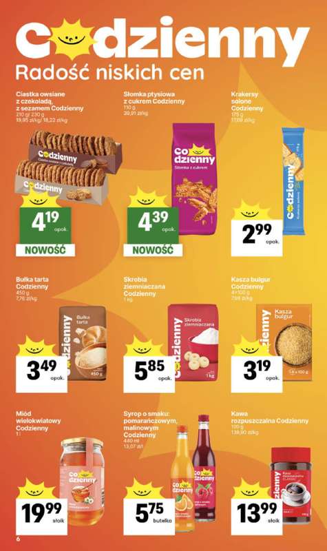 Delikatesy Centrum - gazetka promocyjna Gazetka  do środy 22.04 - strona 6