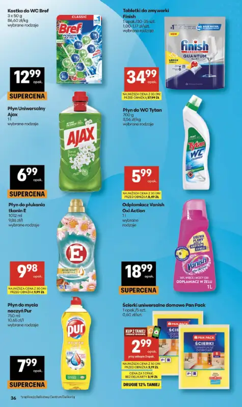 Delikatesy Centrum - gazetka promocyjna Gazetka  do środy 22.04 - strona 36