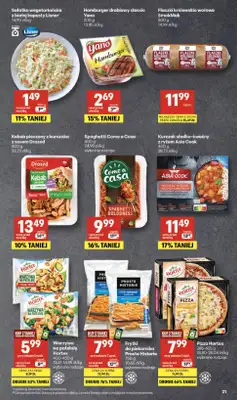 Delikatesy Centrum - gazetka promocyjna Gazetka  do środy 22.04 - strona 21