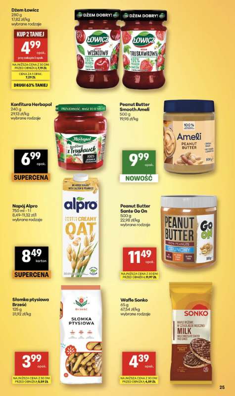Delikatesy Centrum - gazetka promocyjna Gazetka  do środy 22.04 - strona 25