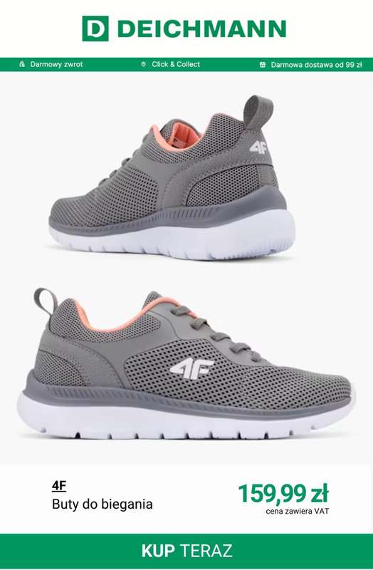 Deichmann - gazetka promocyjna Kolekcja 4F od poniedziałku 13.04  - strona 2