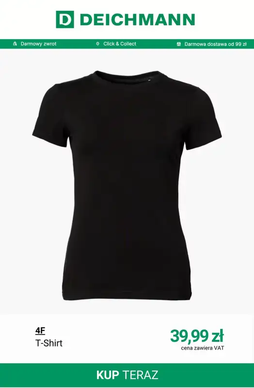 Deichmann - gazetka promocyjna Kolekcja 4F od poniedziałku 13.04  - strona 4