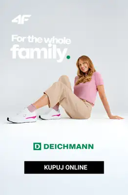 Deichmann - gazetka promocyjna Kolekcja 4F od poniedziałku 13.04 