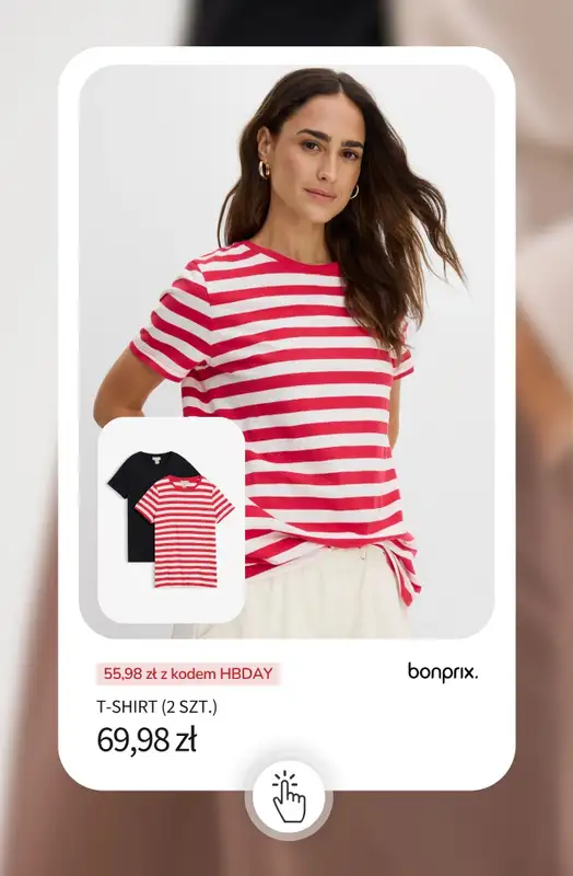 bonprix - gazetka promocyjna Urodziny bonprix! -20% na wybrane produkty + darmowa dostawa! od poniedziałku 13.04 do czwartku 16.04 - strona 10