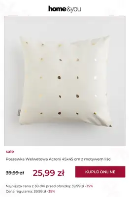 home&you - gazetka promocyjna Sale do 29,99 zł od poniedziałku 13.04 do niedzieli 19.04 - strona 6