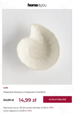 home&you - gazetka promocyjna Sale do 29,99 zł od poniedziałku 13.04 do niedzieli 19.04 - strona 9