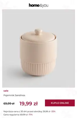 home&you - gazetka promocyjna Sale do 29,99 zł od poniedziałku 13.04 do niedzieli 19.04 - strona 10