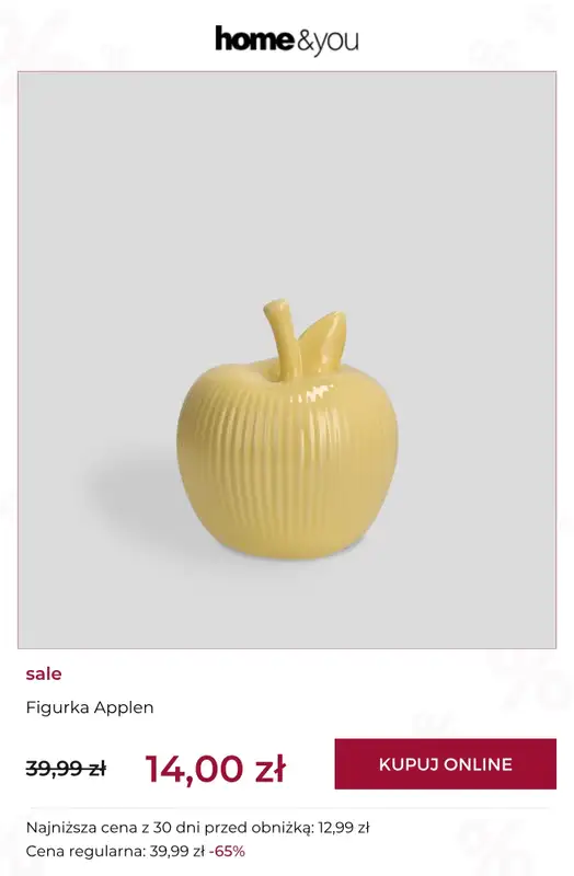 home&you - gazetka promocyjna Sale do 29,99 zł od poniedziałku 13.04 do niedzieli 19.04 - strona 11