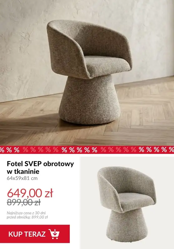 Homla - gazetka promocyjna Nowoczesne meble w niższej cenie od poniedziałku 13.04  - strona 4