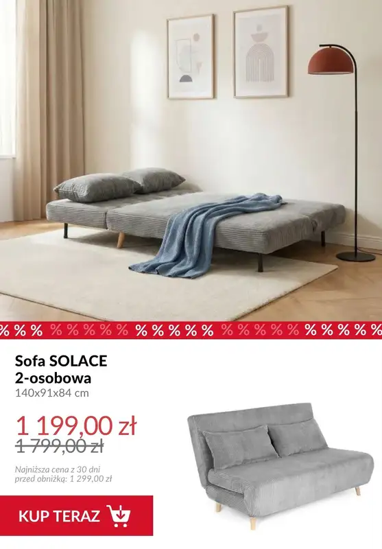 Homla - gazetka promocyjna Nowoczesne meble w niższej cenie od poniedziałku 13.04  - strona 7