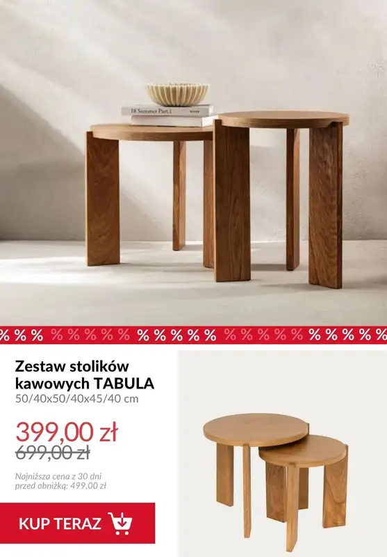 Homla - gazetka promocyjna Nowoczesne meble w niższej cenie od poniedziałku 13.04  - strona 9