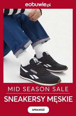 eobuwie.pl - gazetka promocyjna Sneakersy męskie z wyprzedaży od poniedziałku 13.04 