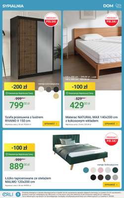 ERLI - gazetka promocyjna Urządź dom do - 33% taniej! od środy 15.04 do niedzieli 19.04 - strona 3