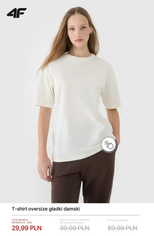 4F - gazetka promocyjna Hity wyprzedaży! od poniedziałku 13.04  - strona 9