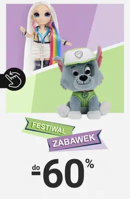 Smyk - gazetka promocyjna Festiwal zabawek do -60% od poniedziałku 13.04 