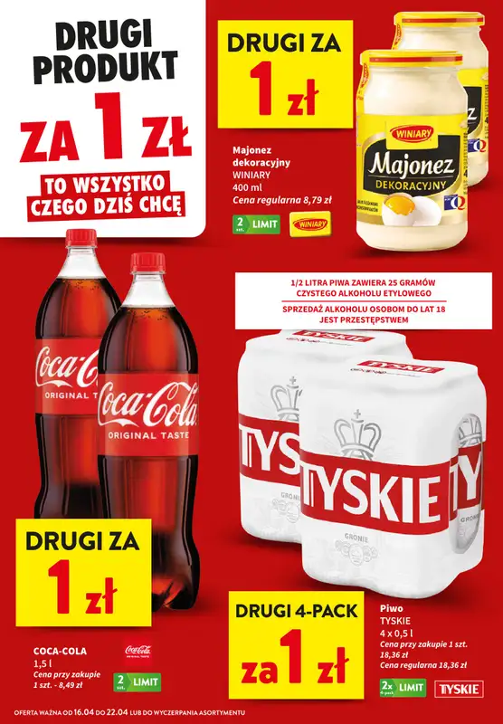 Intermarche - gazetka promocyjna Strzegom - Wielkie otwarcie 16.04.2026 od czwartku 16.04 do środy 22.04 - strona 10