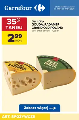 Carrefour - gazetka promocyjna PROMOCJE AŻ DO -44% od poniedziałku 13.04 do soboty 18.04 - strona 4