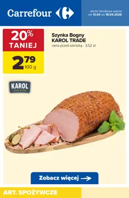 Carrefour - gazetka promocyjna PROMOCJE AŻ DO -44% od poniedziałku 13.04 do soboty 18.04 - strona 10