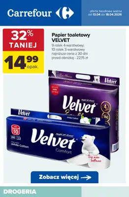 Carrefour - gazetka promocyjna PROMOCJE AŻ DO -44% od poniedziałku 13.04 do soboty 18.04 - strona 6