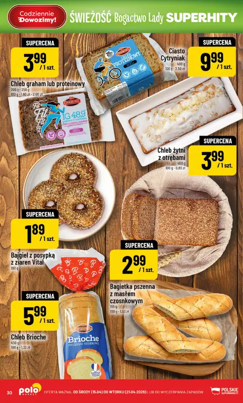 POLOmarket - gazetka promocyjna Gazetka od środy 15.04 do wtorku 21.04 - strona 30