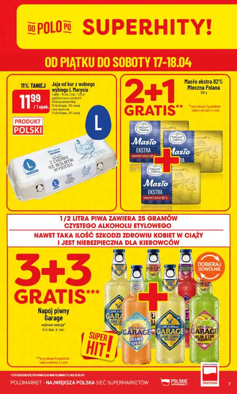 POLOmarket - gazetka promocyjna Gazetka od środy 15.04 do wtorku 21.04 - strona 7