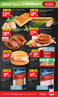 POLOmarket - gazetka promocyjna Gazetka od środy 15.04 do wtorku 21.04 - strona 13