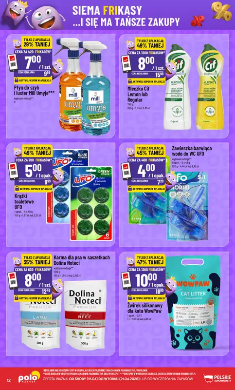 POLOmarket - gazetka promocyjna Frikasowy Katalog od środy 15.04 do wtorku 21.04 - strona 12
