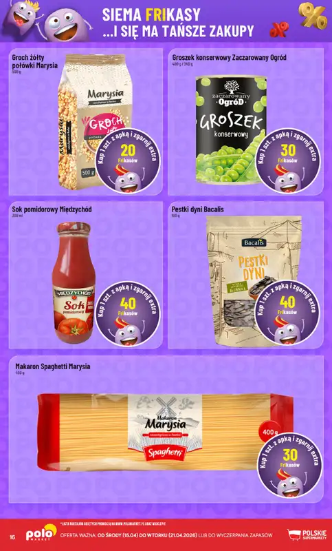 POLOmarket - gazetka promocyjna Frikasowy Katalog od środy 15.04 do wtorku 21.04 - strona 16