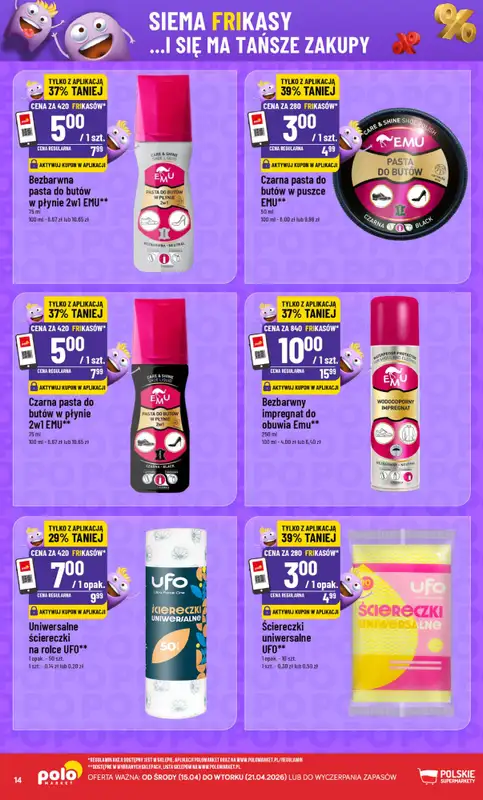 POLOmarket - gazetka promocyjna Frikasowy Katalog od środy 15.04 do wtorku 21.04 - strona 14