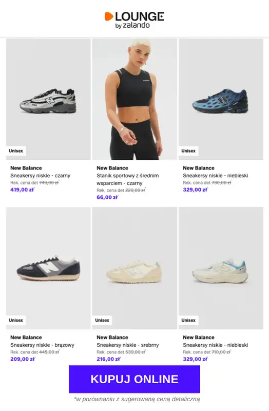 Lounge by Zalando - gazetka promocyjna Specjalne okazje: New Balance od poniedziałku 13.04 do czwartku 16.04 - strona 4