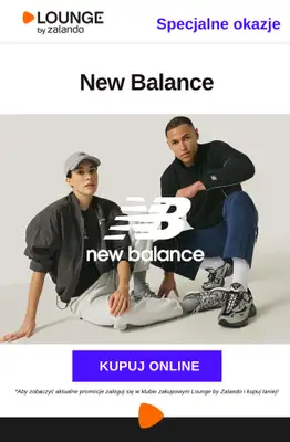 Lounge by Zalando - gazetka promocyjna Specjalne okazje: New Balance od poniedziałku 13.04 do czwartku 16.04