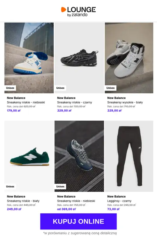 Lounge by Zalando - gazetka promocyjna Specjalne okazje: New Balance od poniedziałku 13.04 do czwartku 16.04 - strona 9