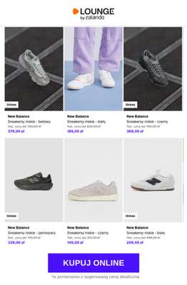 New Balance Sneakersy niskie - beżowy