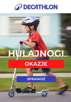 Decathlon - gazetka promocyjna Hulajnogi w supercenach od poniedziałku 13.04 
