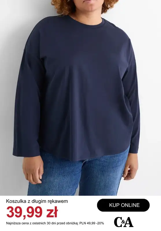 C&A - gazetka promocyjna Duże rozmiary dla niej od poniedziałku 13.04  - strona 2