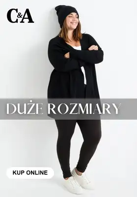 C&A - gazetka promocyjna Duże rozmiary dla niej od poniedziałku 13.04 