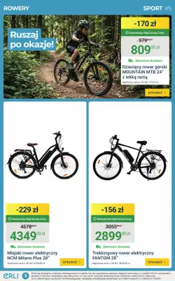ERLI - gazetka promocyjna Pędź po sportowe okazje do -43% taniej z ERLI! od piątku 17.04 do niedzieli 19.04 - strona 3
