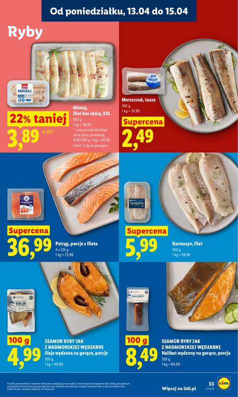 Lidl - gazetka promocyjna Oferta od poniedziałku od poniedziałku 13.04 do środy 15.04 - strona 57