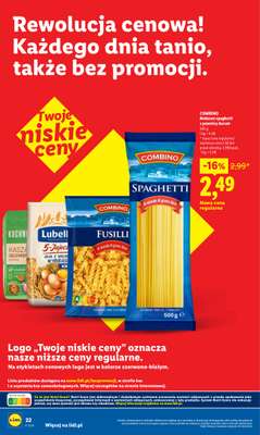 Lidl - gazetka promocyjna Oferta od poniedziałku od poniedziałku 13.04 do środy 15.04 - strona 22