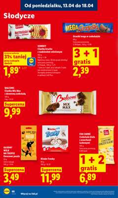 Lidl - gazetka promocyjna Oferta od poniedziałku od poniedziałku 13.04 do środy 15.04 - strona 74