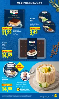 Lidl - gazetka promocyjna Oferta od poniedziałku od poniedziałku 13.04 do środy 15.04 - strona 37